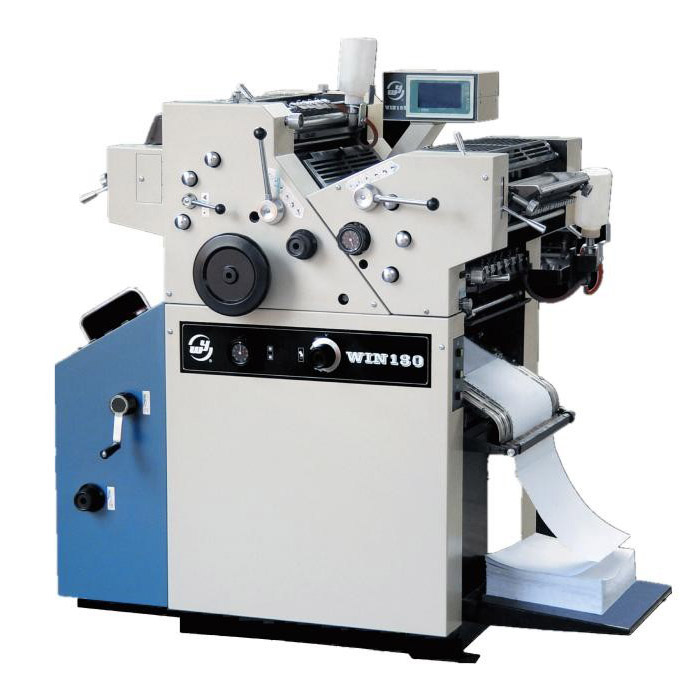 18-tums tryckpress för kontinuerliga kommersiella formulär